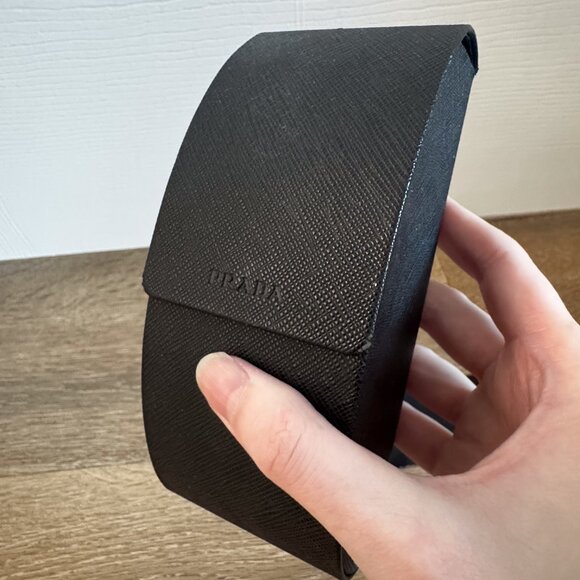 Prada Round Unisex Sunglasses (Tortoise/Silver/Pink) SPR 51S (2AU-4K0) - Picture 9 of 13